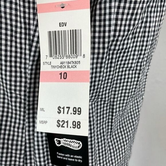 NWT Style & Co. Crinkle Button Down Shirt Size M - Picture 7 of 9